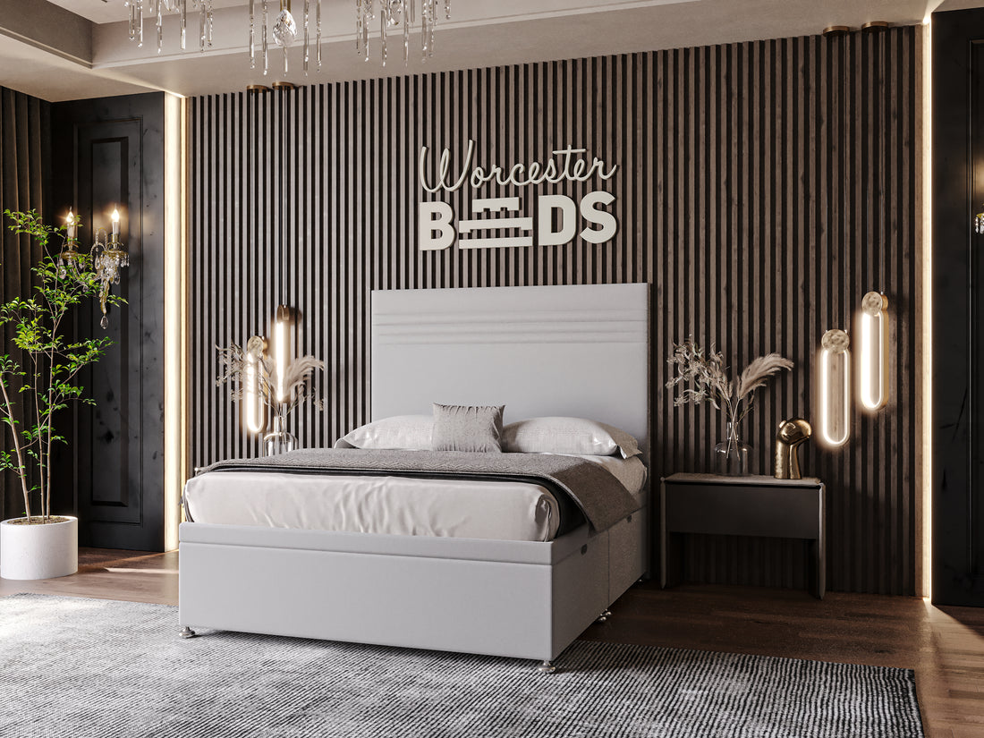 Chesterfield Deluxe Ottoman Headboard Bed