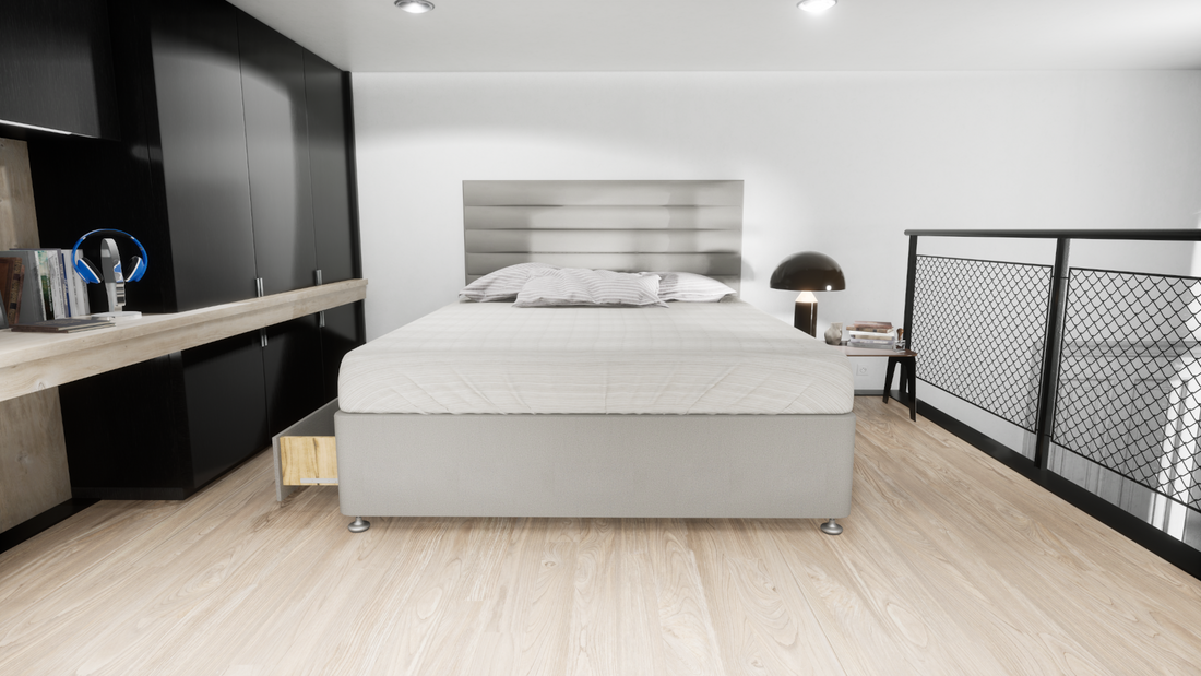 Belgravia Bliss Divan Plush Headboard Bed