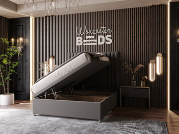 Hampton Heritage Ottoman Upholstered Bed