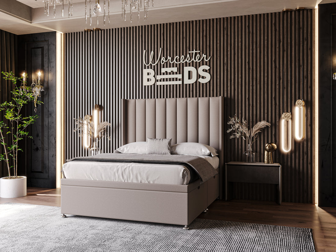 Kensington Velvet Ottoman  Bed