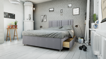 Devonshire Deluxe Divan Quilted Bed